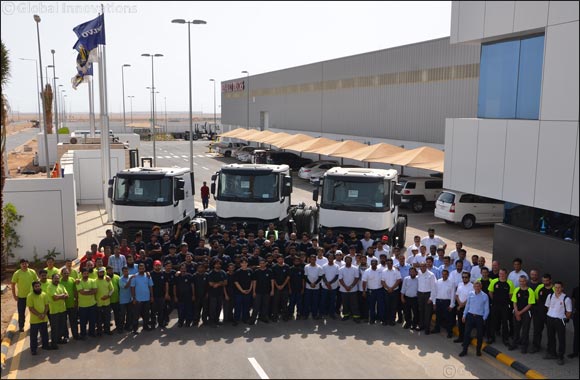 First Saudi-built Renault Truck rolls out of AVI facility in King Abdullah Economic City (KAEC)