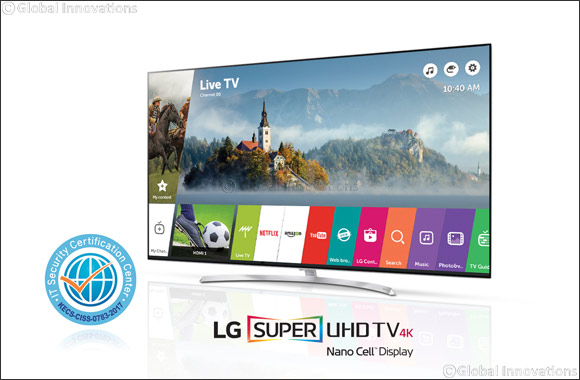 LG WebOS 3.5 Smart TV Platform Earns Common Criteria Certification for Security Excellence