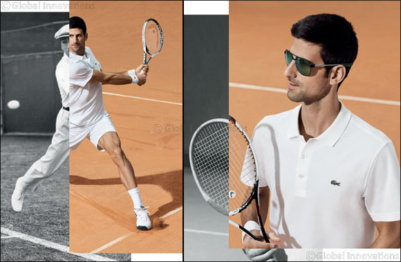 LACOSTE eyewear: Novak Djokovic is the new Crocodile
