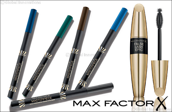 Inspired by Make-Up Artists; Introducing Max Factor False Lash Epic Mascara and Masterpiece High Precision Liquid Eyeliner, for a Glamorous Eid Look