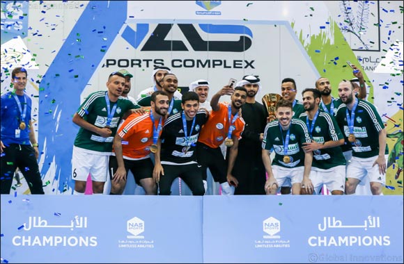Sheikh Mansoor Bin Mohammed crowns Saudi Driving School as NAS Futsal Champions'