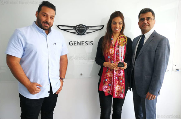 Genesis G70 Wins Best Luxury Sedan Award