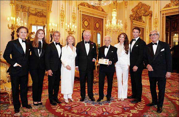 Ralph Lauren Presented with an Honorary UK Knighthood