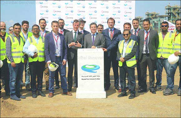 ACCIONA lays the first stone for IWP Shuqaiq-3, one of the largest desalination plants in Saudi Arabia