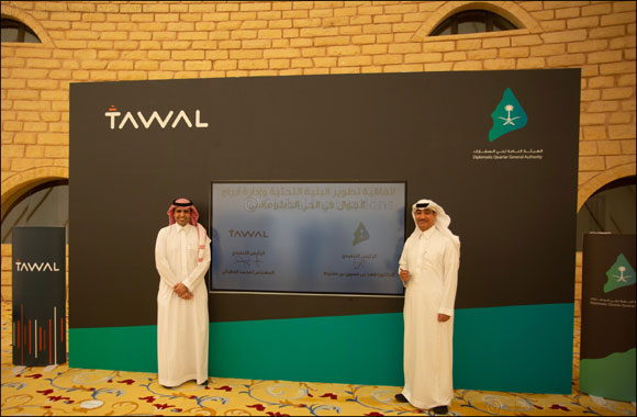 The Diplomatic Quarter General Authority in Riyadh Inks First of Its Kind Strategic Deal with TAWAL