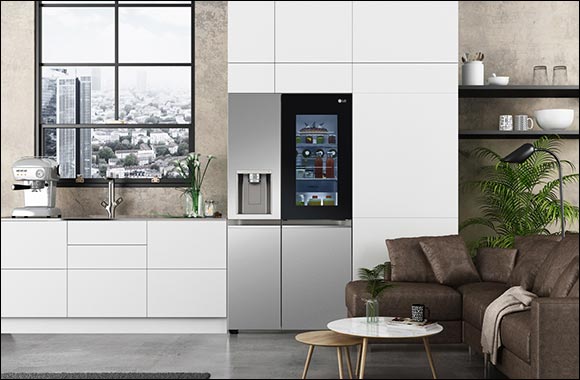 New LG Instaview Refrigerators Demonstrate Hygiene Innovation at CES 2021