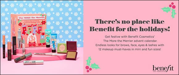 Get Festive with Benefit Cosmetics' Advent Calendar