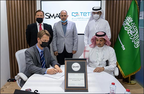 Smart Technologies Signs Partnership Accord With Saudi Arabia's TETCO to Drive Kingdom's EdTech Digital Transformation Agenda