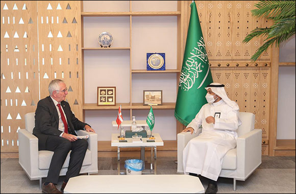Saudi Health Minister meets Danish Ambassador