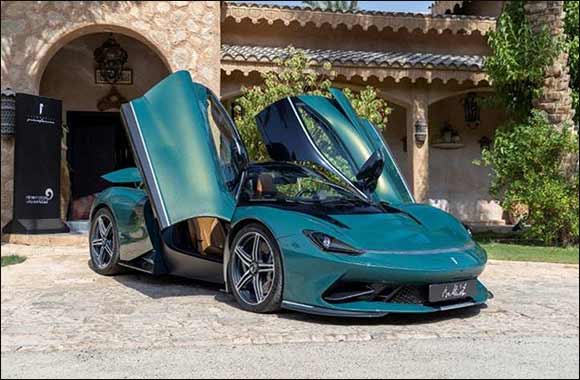Battista Pure-Electric Hyper GT Makes Its Middle East Debut in Saudi Arabia