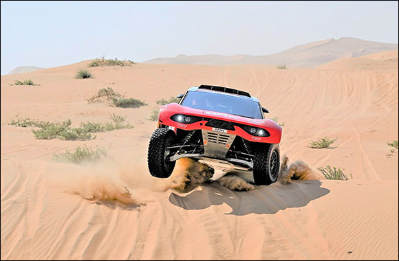 Four in a Row for BRX as Loeb's Dakar Charge  continues in empty Quarter