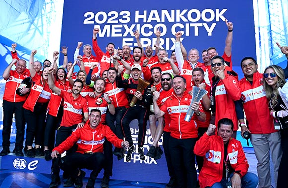 Jake Dennis Wins First Race of the Gen3 Era 2023 Hankook Mexico City E-Prix