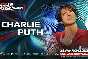 Charlie Puth Joins the Formula 1 STC Saudi Arabian Grand Prix 2023  Weekend Line-up