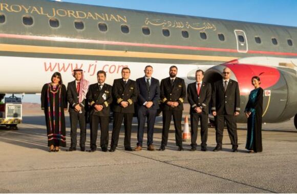Royal Jordanian flight touches down in ancient city of AlUla inaugurating new direct route