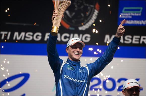 Maximilian Guenther Secures Victory For Maserati Msg Racing In Debut Tokyo E-PRIX