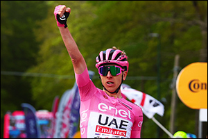 Hat trick for Pogačar at the Giro