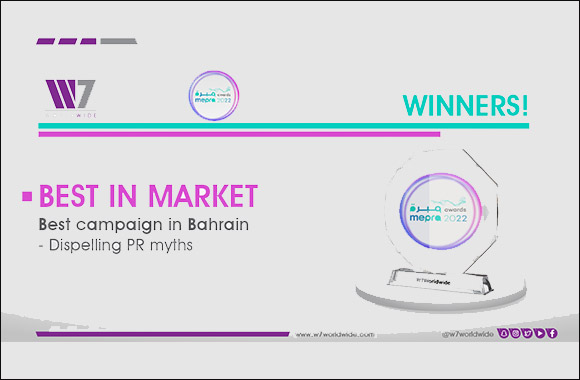W7Worldwide Fortifies its Leading Position at 2022 MEPRA Award