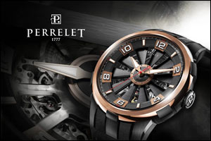 Perrelet Turbine Skeleton -The Turbine reveals its inner workings