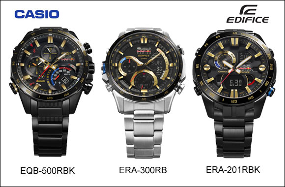 Casio Releases Infiniti Red Bull Racing Partnership EDIFICE Watches