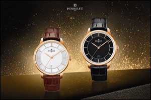First Class & First Class Skeleton with gold case - Perrelet: showcasing a stunning dialogue between gold and tradition