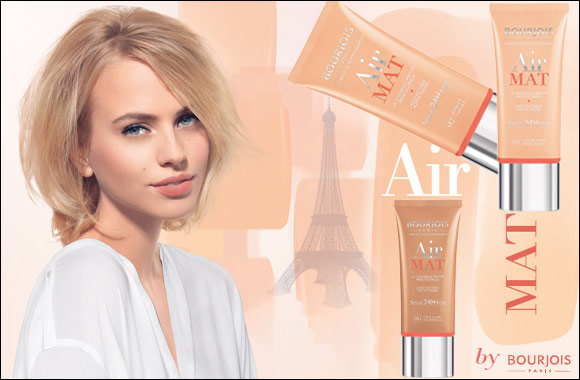 Air MAT to the rescue! The new UN-DE-TEC-TABLE matte fi nish foundation by Bourjois