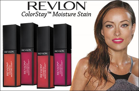 REVLON ColorStay� Moisture Stain. The New Level of Glossy, Wet Color