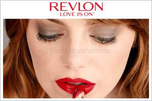 Emma Stone trying out the all-new ULTRA HD Lipstick by Revlon