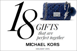 Michael Kors Holiday Gift Guide: Perfect Together
