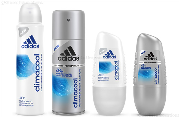 Get ready for performance in motion - Adidas introduces new climacool anti-perspirant