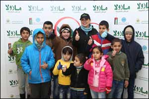 Mazola restores faith in humanity by supporting refugees in the Middle East