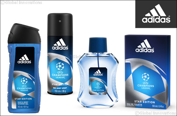 Adidas unveils the New Body Care Range of the UEFA Champions League: Star Edition.