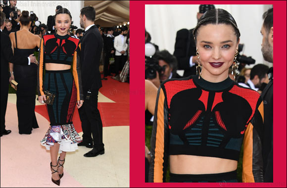 Elizabeth Arden: Miranda Kerr, Get The Look -  2016 Met Gala, Manus x Machina: Fashion in an Age of Technology