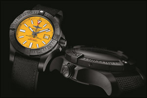 Breitling introduces the Avenger II Seawolf Blacksteel