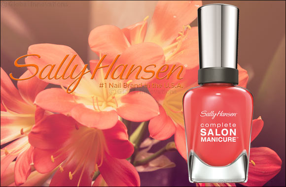 SALLY HANSEN presents the COLOR of the MONTH: Complete Salon Manicure “Kook a Mango”