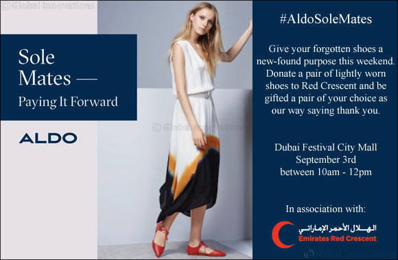 ALDO gives your Worn shoes a New Purpose