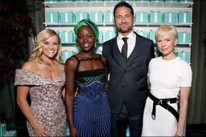 Tiffany dazzles with the stars at Toronto Film Festival