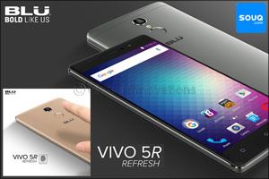 SOUQ.com brings the most Affordable High-End Specs and Powerful Performance BLU VIVO 5R exclusively to the Middle East