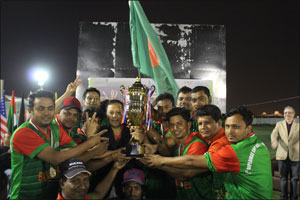 Consulate of Bangladesh won the 1st Diplomat Cricket Cup 2017