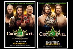 WWE ® Championship Match Set for Crown Jewel