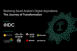 New Executive Report from IDC Examines the Progress Being Made in Saudi Arabia's Digital Transformation Journey