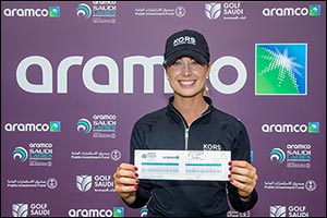 US breakout star Kelly Whaley sets a new Ladies European Tour record for consecutive birdies after carding EIGHT in a row at the Aramco Saudi Ladies International
