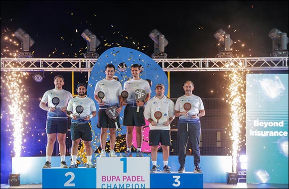 As a Part of #Live_Right Program  Bupa Arabia Concludes the 2024 Padel Tournament in Al-Ula with THIQAH Company Team Claiming First Place