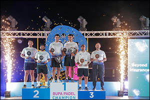 As a Part of #Live_Right Program  Bupa Arabia Concludes the 2024 Padel Tournament in Al-Ula with THIQAH Company Team Claiming First Place