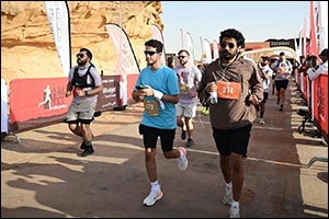 Over 500 Runners from Saudi Arabia and Beyond Brave the Challenge at AlUla Desert Blaze