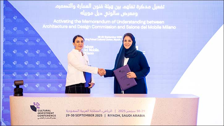 Salone del Mobile.Milano Brings Its Vision to Riyadh with Red in Progress