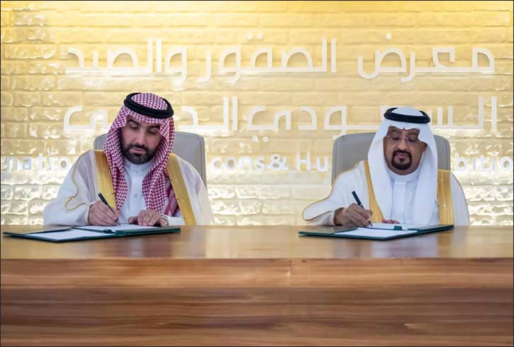 Imam Abdulaziz bin Mohammed Royal Reserve Development Authority, Saudi Falcons Club Sign Memorandum of Understanding