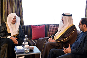 Shura Council Speaker Meets with GCC and Arab Parliamentary Leaders in Geneva