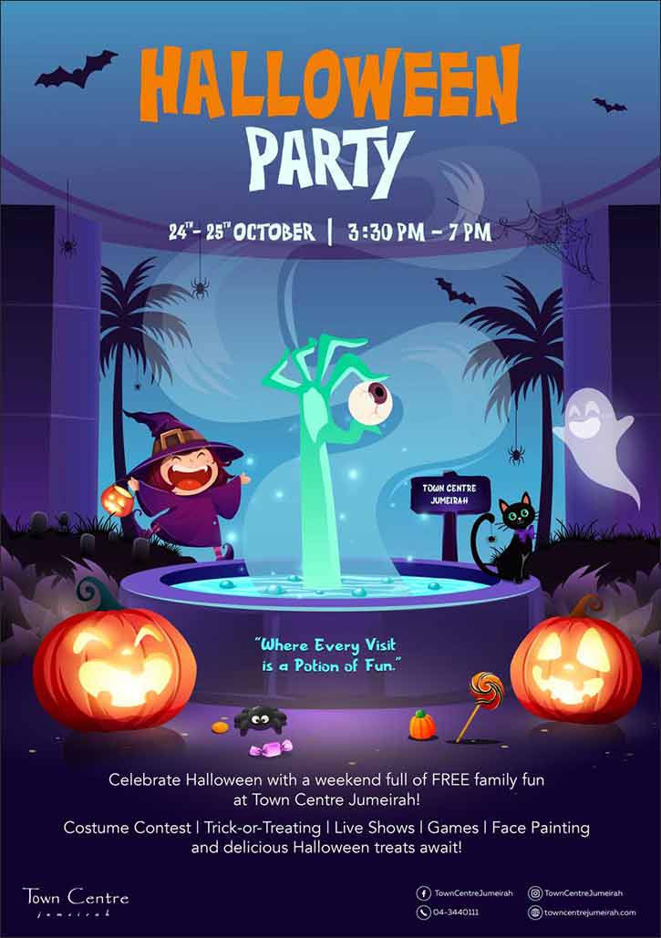 Town Centre Jumeirah Invites Families to a Spooktacular Halloween Celebration!
