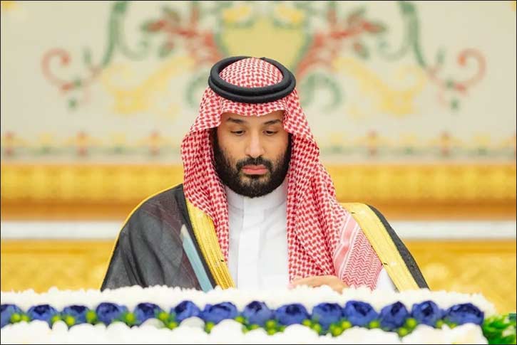HRH the  Crown Prince Chairs Cabinet Session in Riyadh