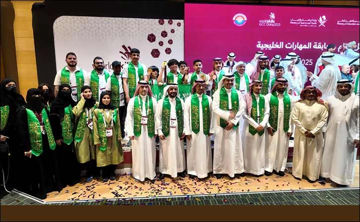 Saudi Competitors Win Six Medals at WorldSkills GCC Doha 2025